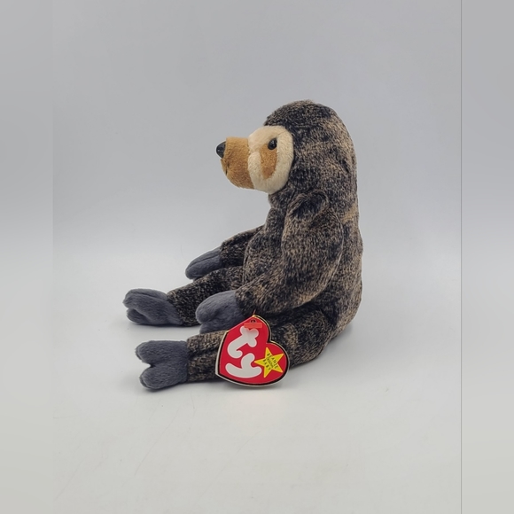 TY Beanie Baby Slowpoke Sloth, Extremely Rare, Retired, All Tag Errors, Mint - Picture 2 of 4